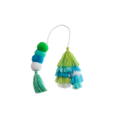 Bogg Bag Bauble - Seaweed Double Tassel