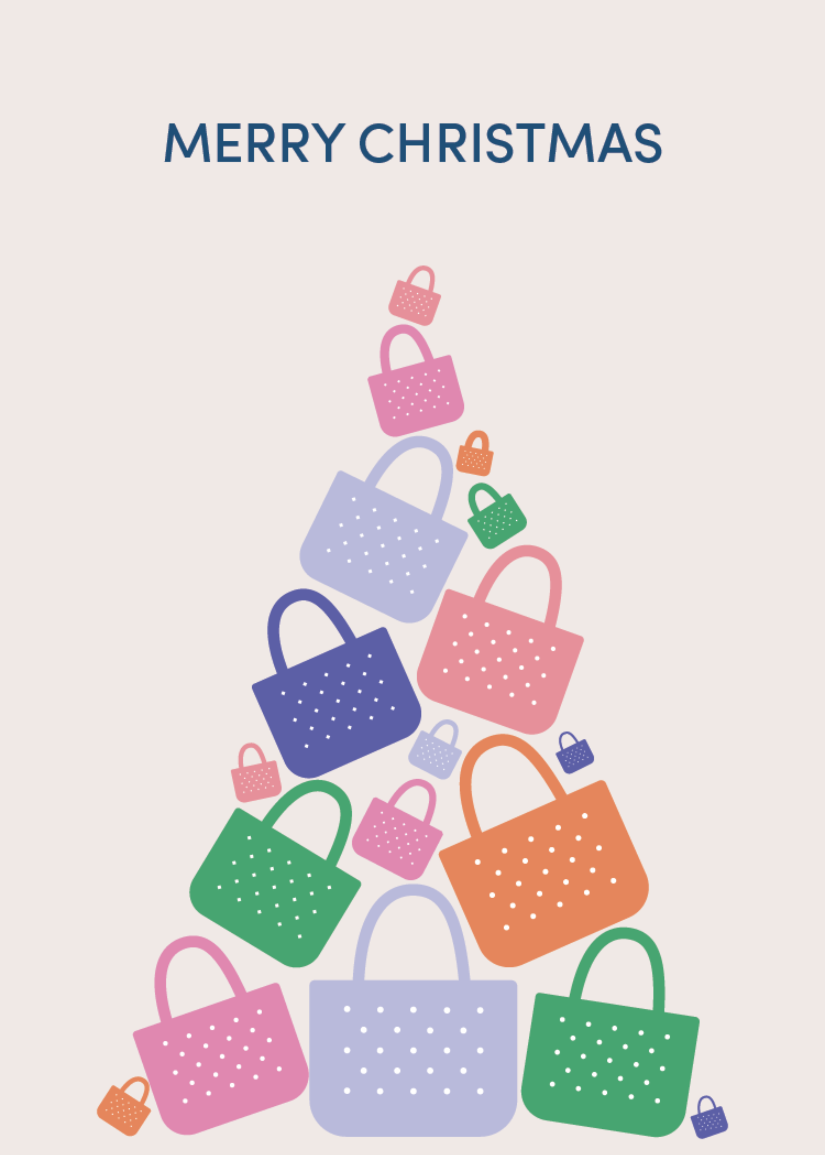 Merry Christmas Greeting Card