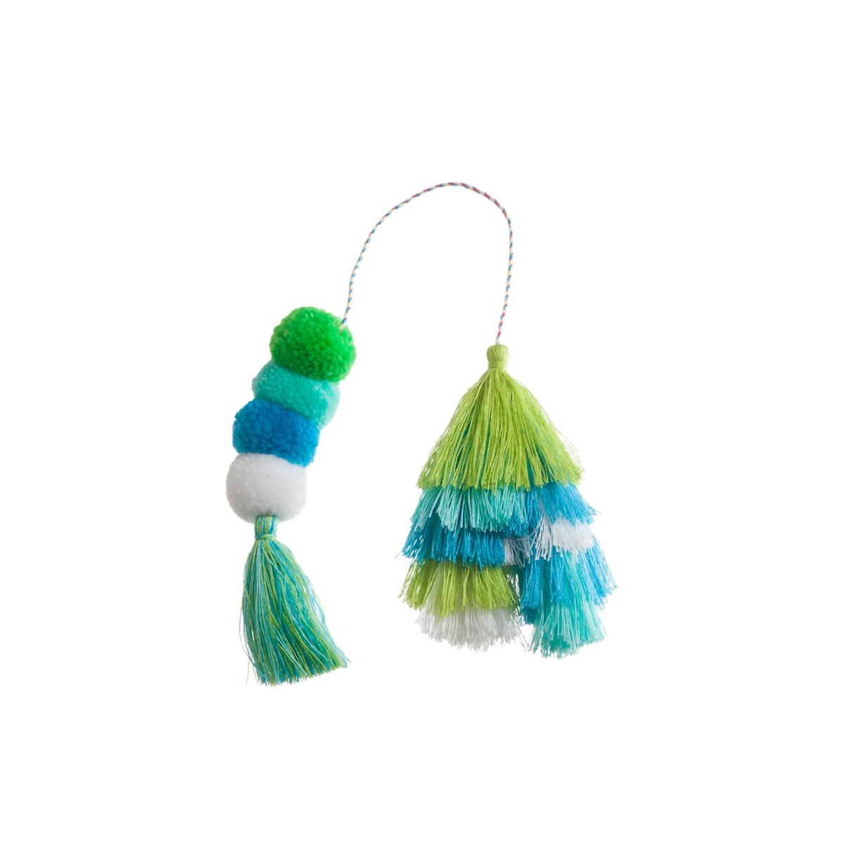 Bogg Bag Bauble - Seaweed Double Tassel