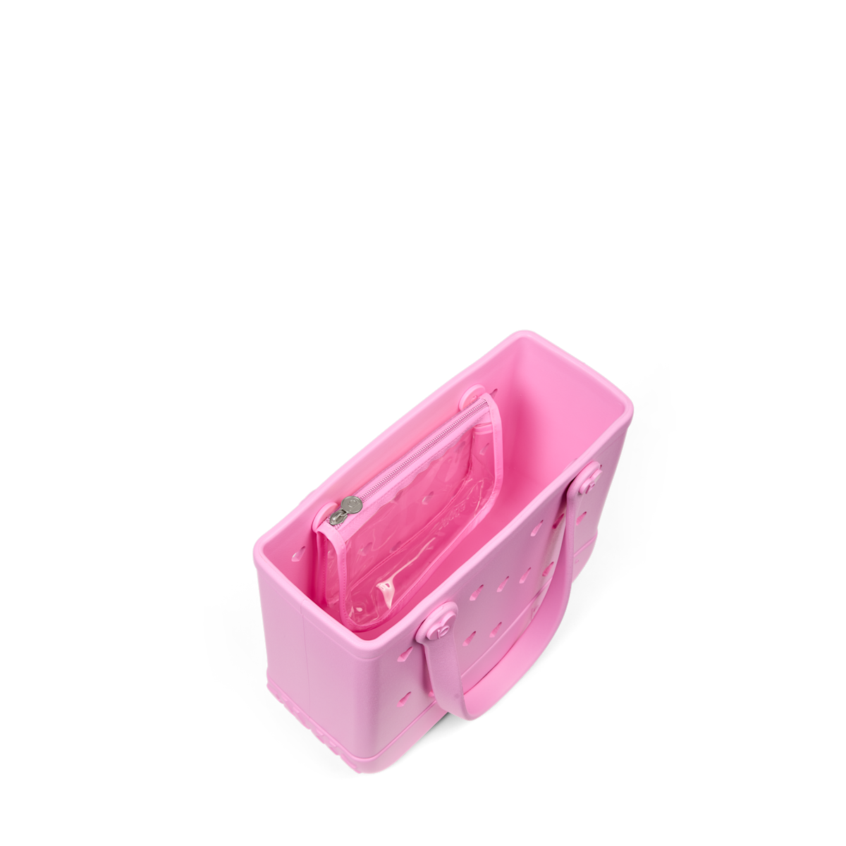 Bitty Bogg Bag - Cut Out Heart Pink Taffy