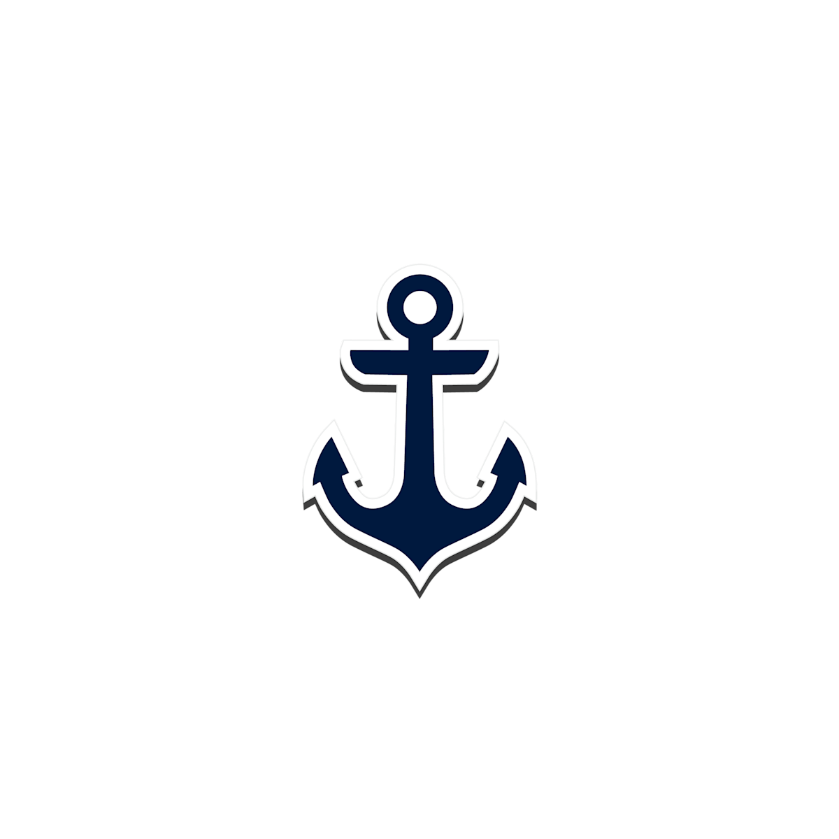 Bogg Bit - Navy Anchor