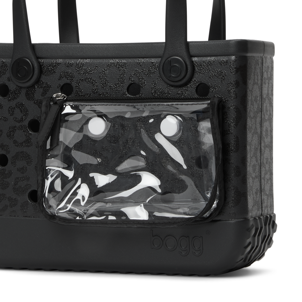 Bitty Bogg Bag - Onyx Leopard