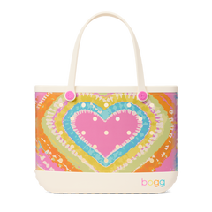 Original Bogg Bag - Dye-licious Heart Pink Taffy
