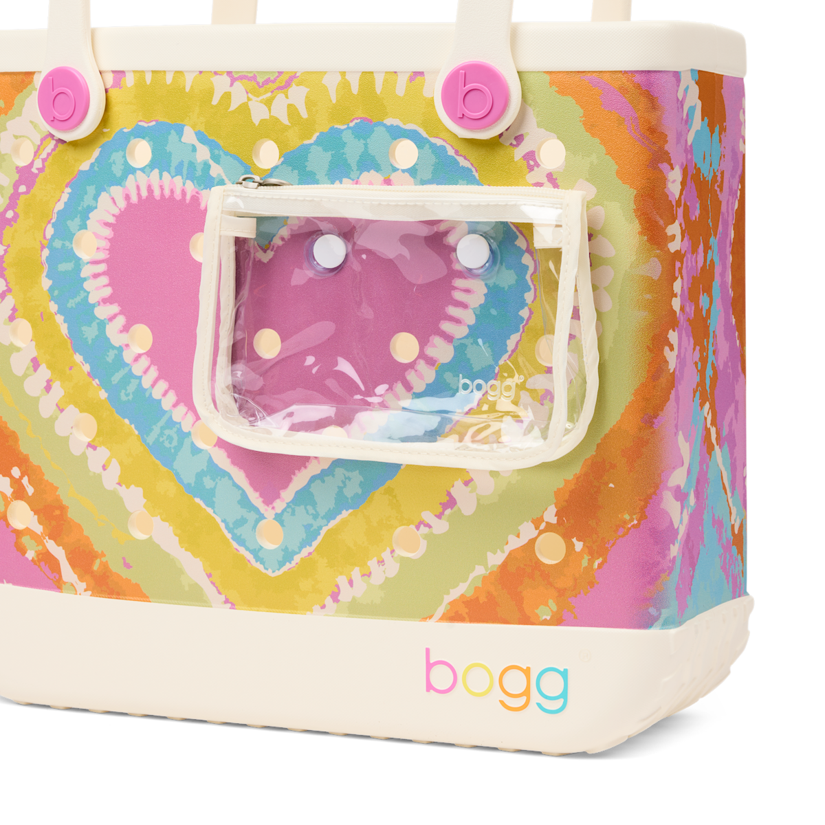 Baby Bogg Bag - Dye-licious Heart Pink Taffy