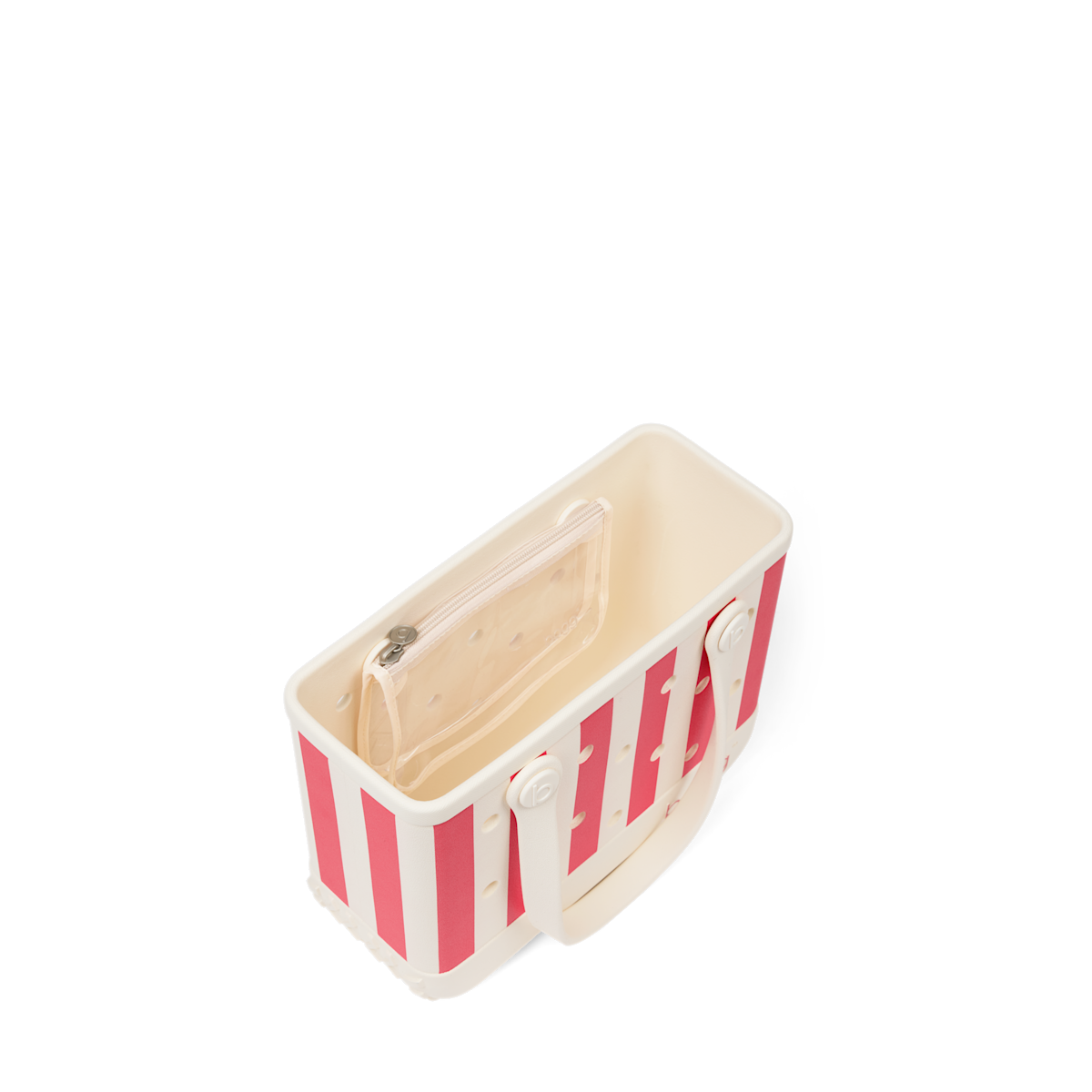 Bitty Bogg Bag - Capri Coral Stripe