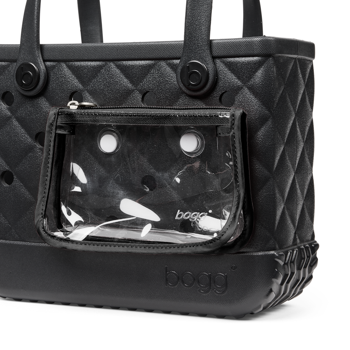 Bitty Bogg Bag - Quilted LBD Black