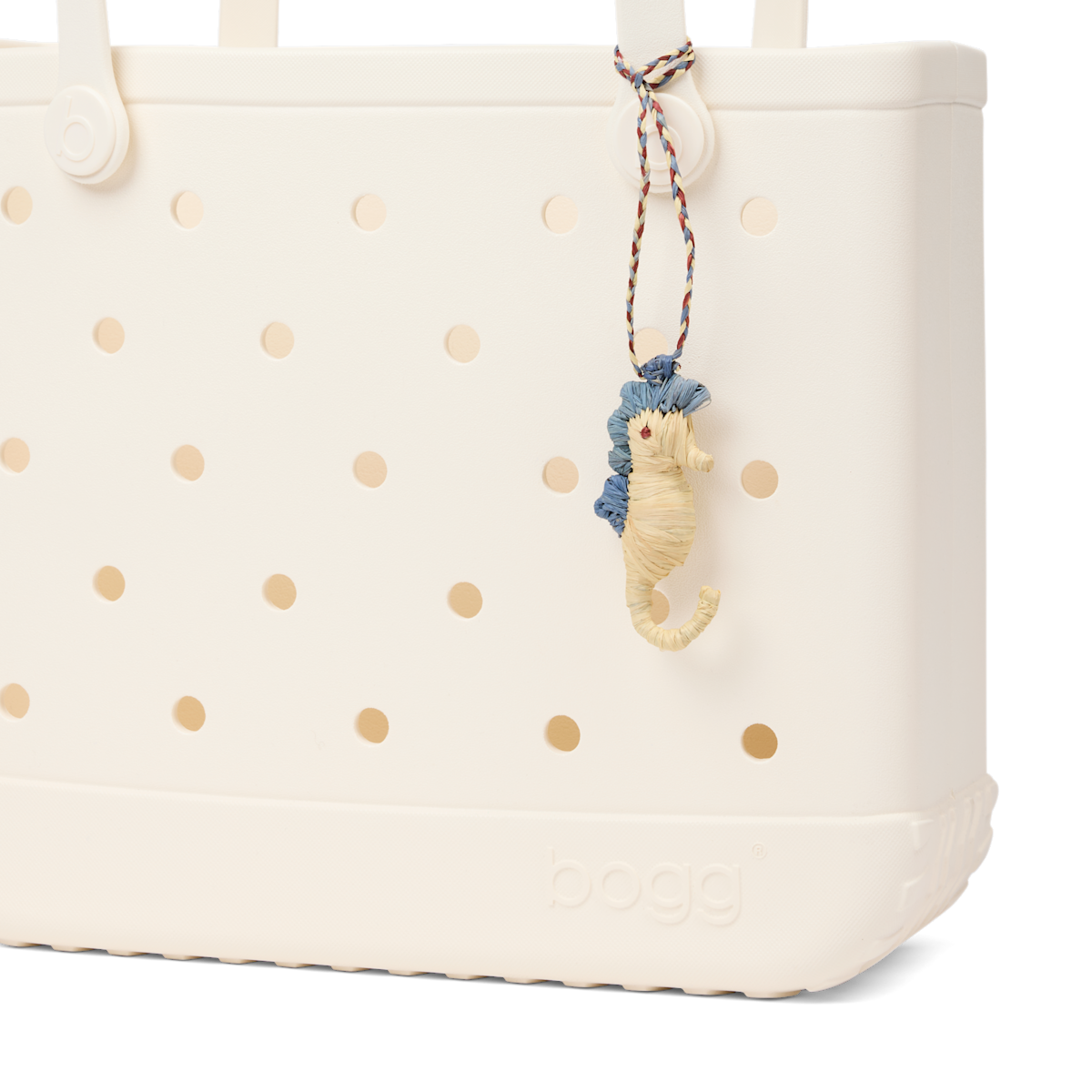 Bogg'd & Charmed  - Raffia Seahorse