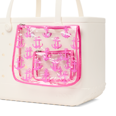 Bogg® Bag Decorative Insert - Anchor (Pink)