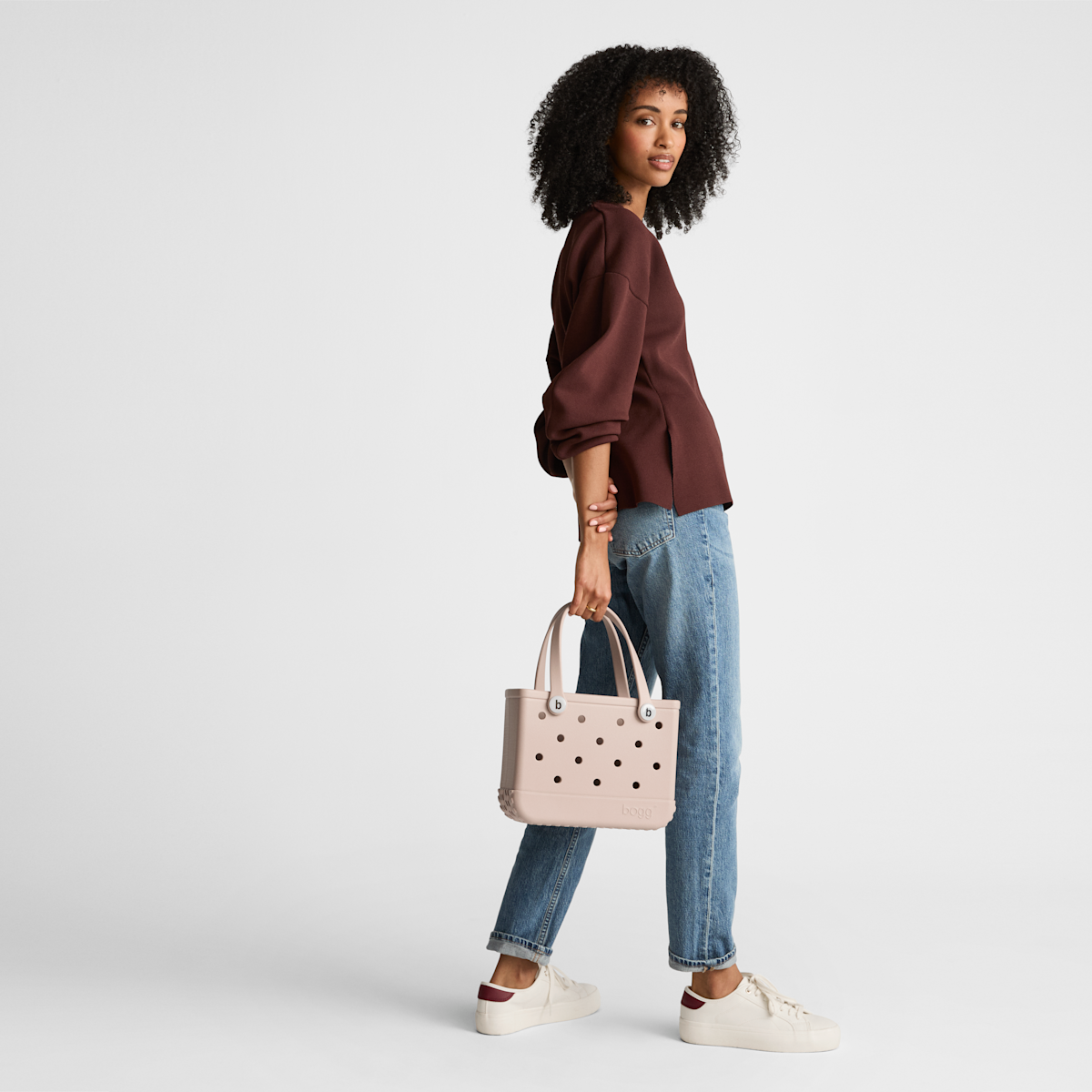 Bitty Bogg Bag -  Red, White and Plaid