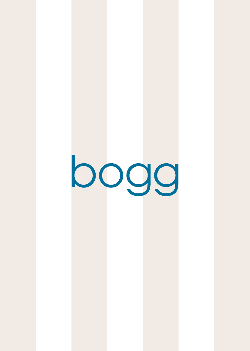 Bogg Stripes Greeting Card