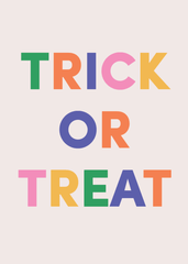 Trick or Treat Greeting Card